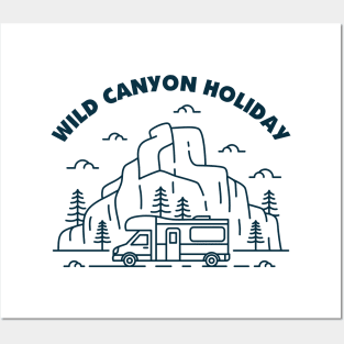 Wild Canyon Holiday 3 Posters and Art